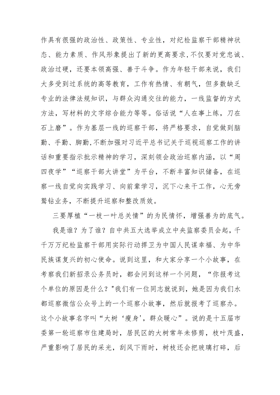 纪检监察干部队伍教育整顿检视整治环节学习感悟.docx_第2页