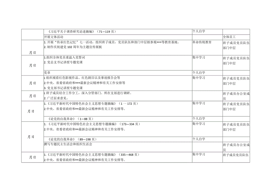 集团公司国企党委2023年主题教育工作任务安排进度表.docx_第3页