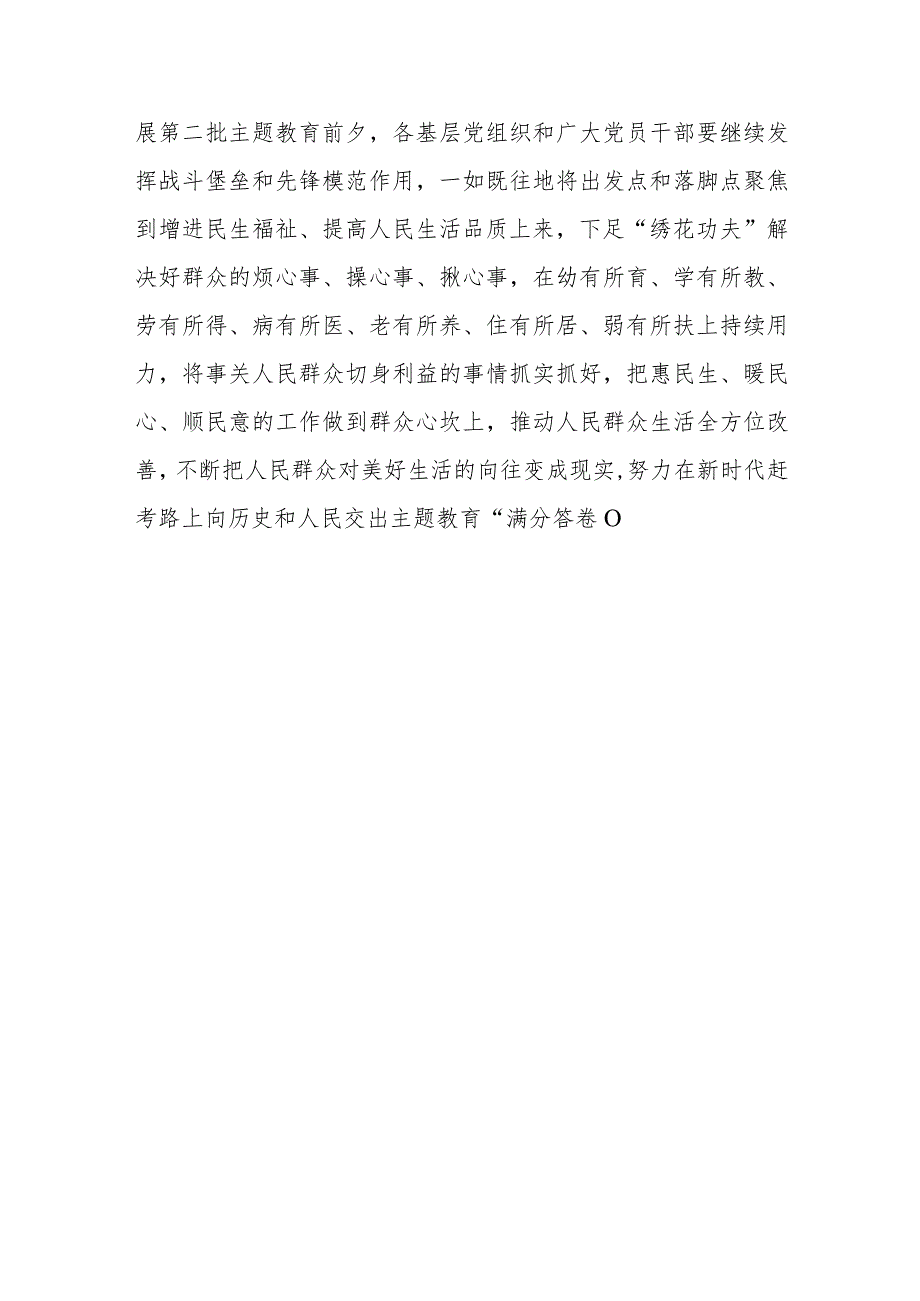 （9篇）2023年开展第二批主题教育专题学习心得体会研讨发言材料.docx_第3页