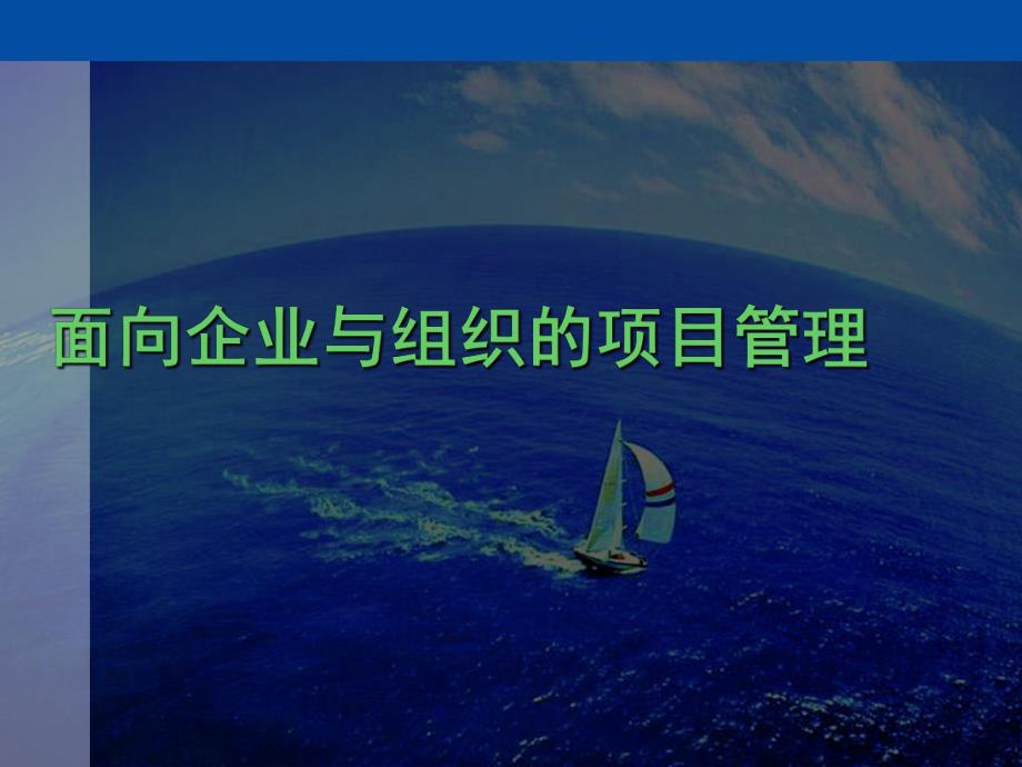 面向企业与组织的项目管理.ppt_第1页