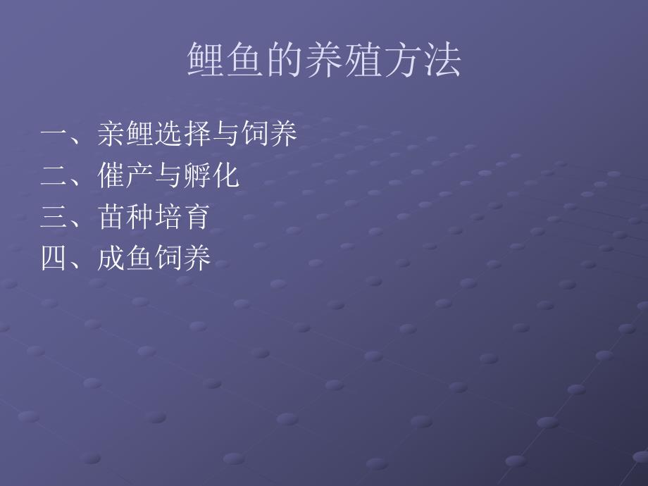 鲤鱼养殖方法.ppt_第1页