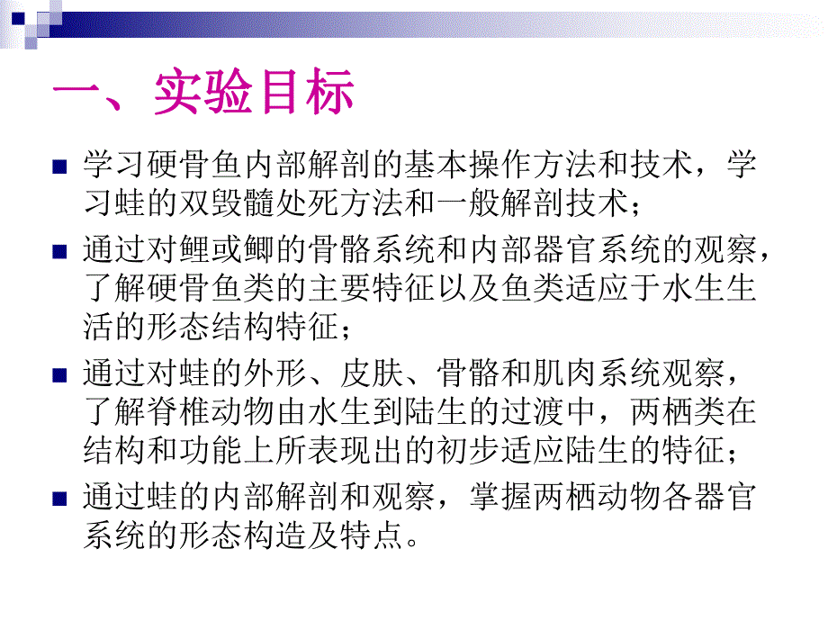 鲤鲫和青蛙的外形与内部解剖.ppt_第2页