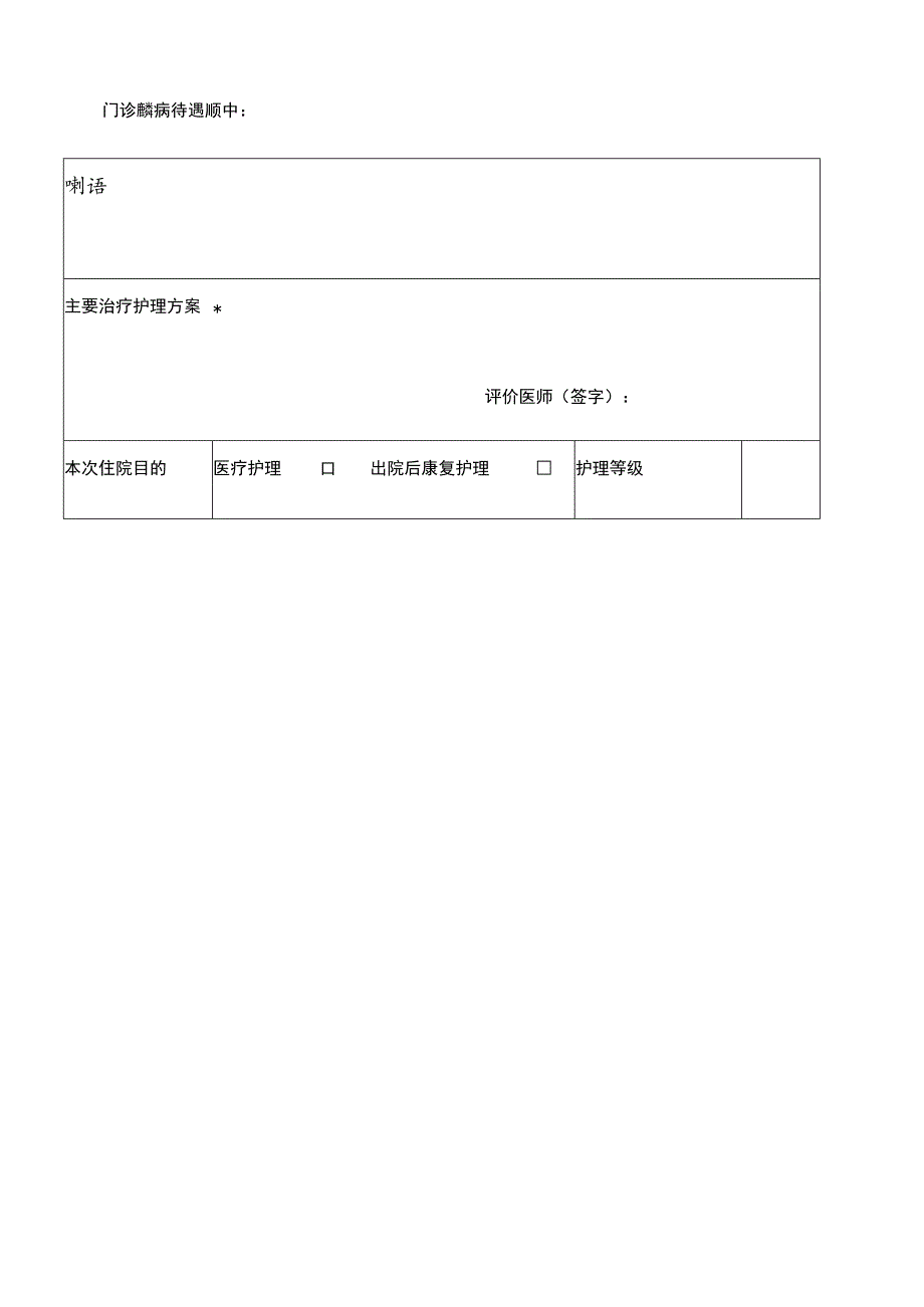 省直职工医保参保人员入院评估表.docx_第2页