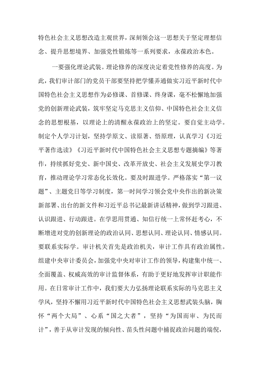 区县审计局主题教育党课讲稿.docx_第3页