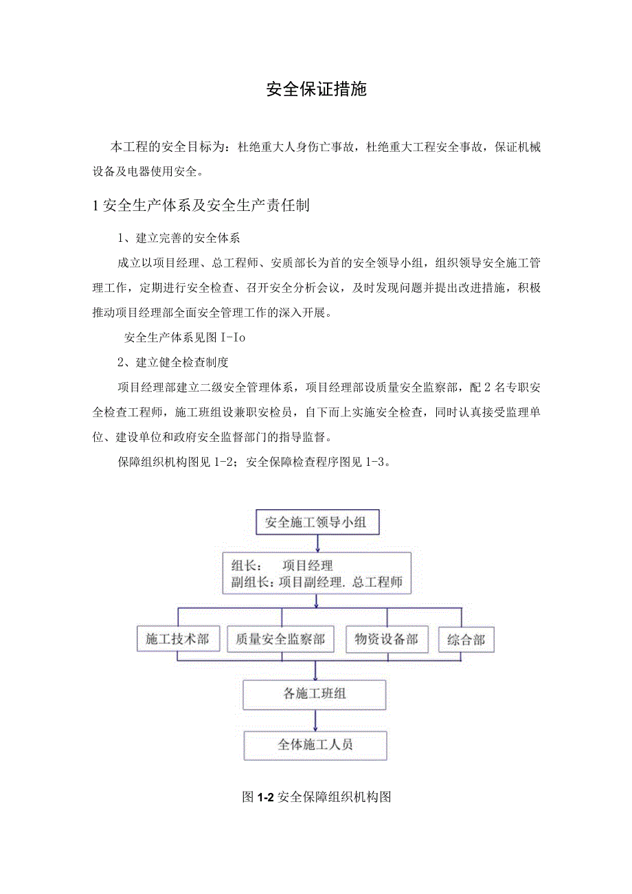 安全保证措施.docx_第1页