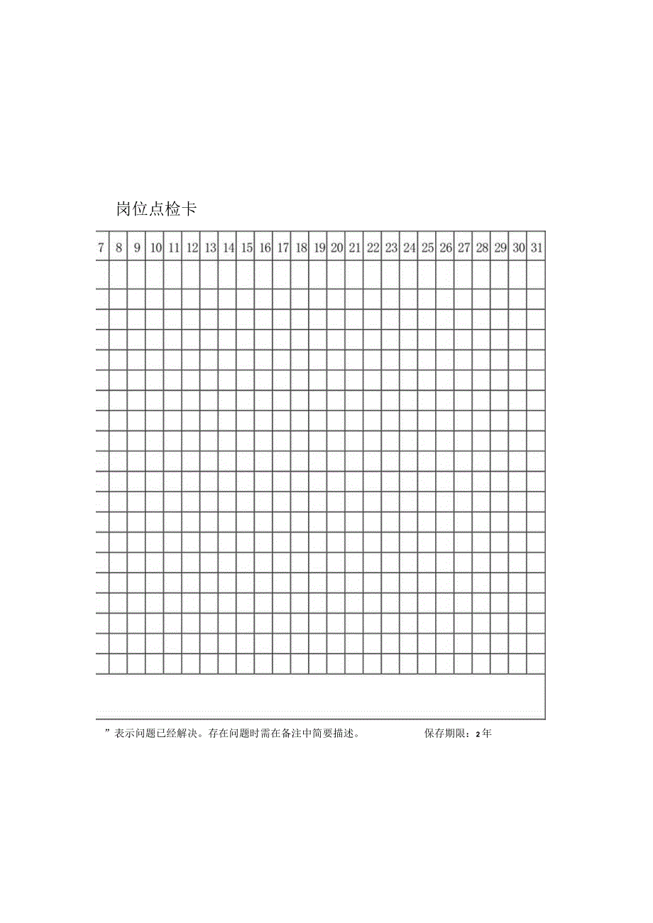 岗位点检卡.docx_第1页