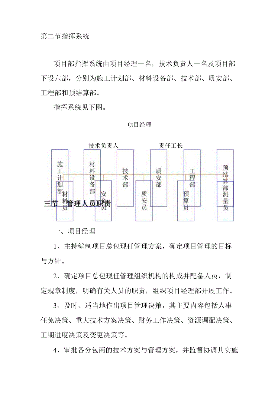 物流园区基础设施建设项目通站大道及附属工程项目管理机构配套方案.docx_第2页