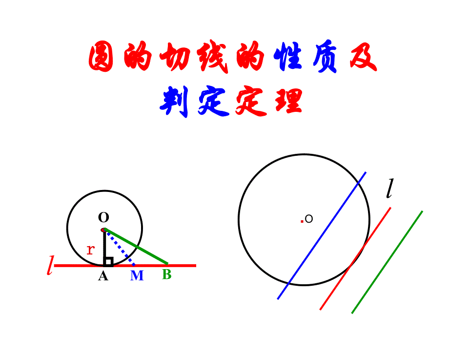 3.圆的切线的性质及判定定理.ppt_第1页