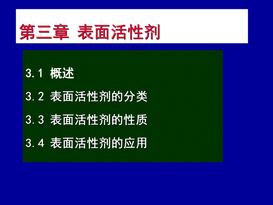 药剂学课件第三章表面活性剂.ppt_第1页