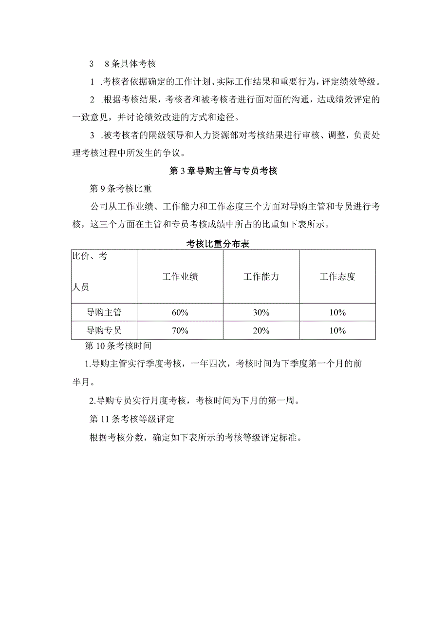 企业导购部导购指标及KPI绩效量化考核设计.docx_第3页