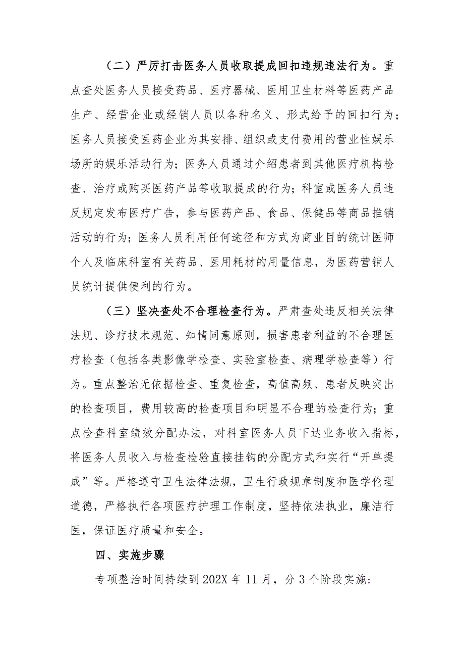 医院医药购销领域和医疗服务行风建设专项行动方案.docx_第2页