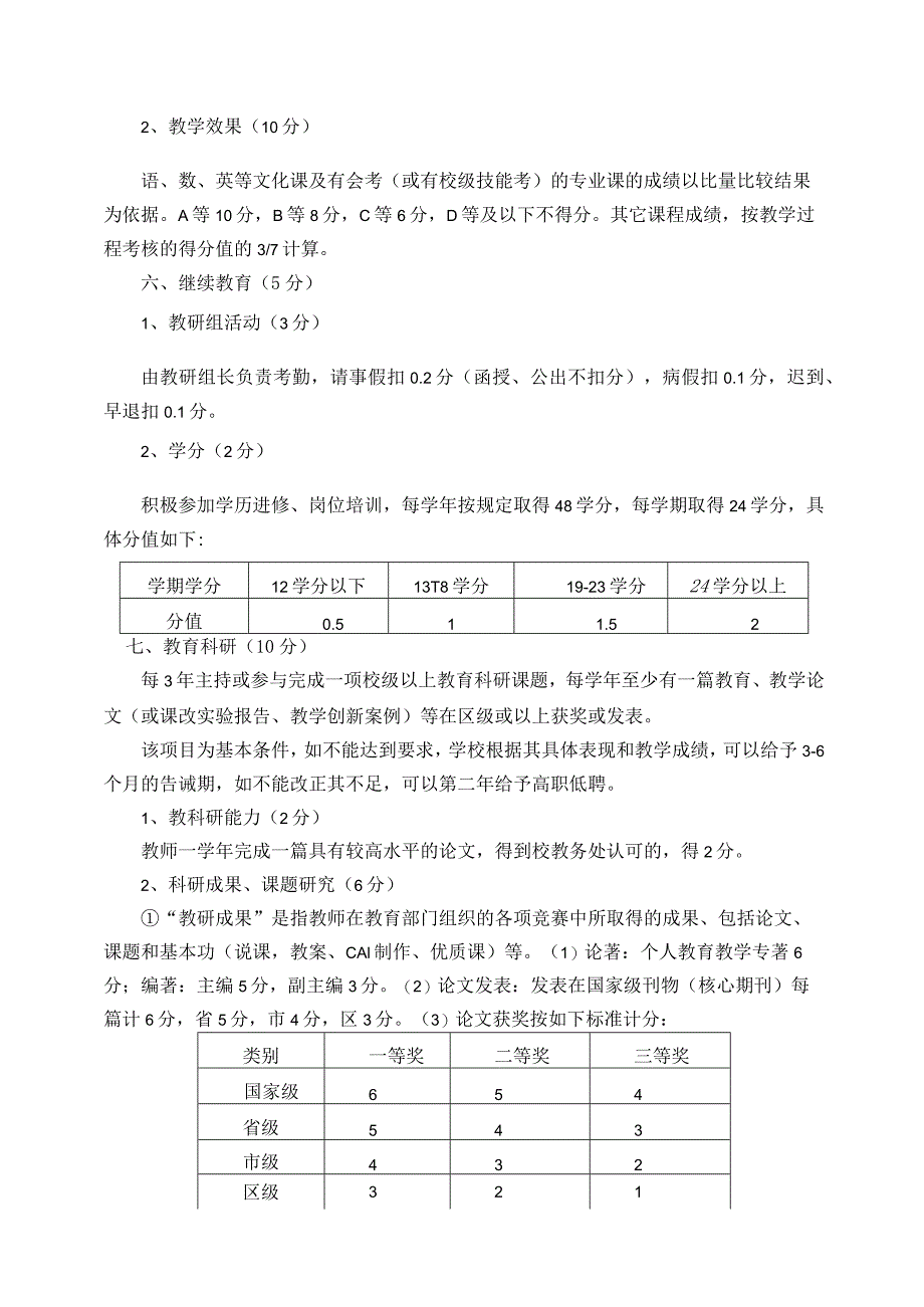 中职学校教师考核办法.docx_第3页