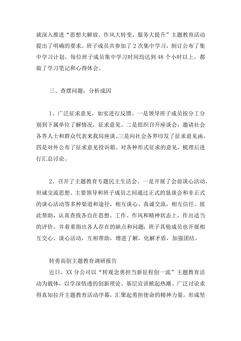 转勇高创主题教育调研报告.docx_第2页