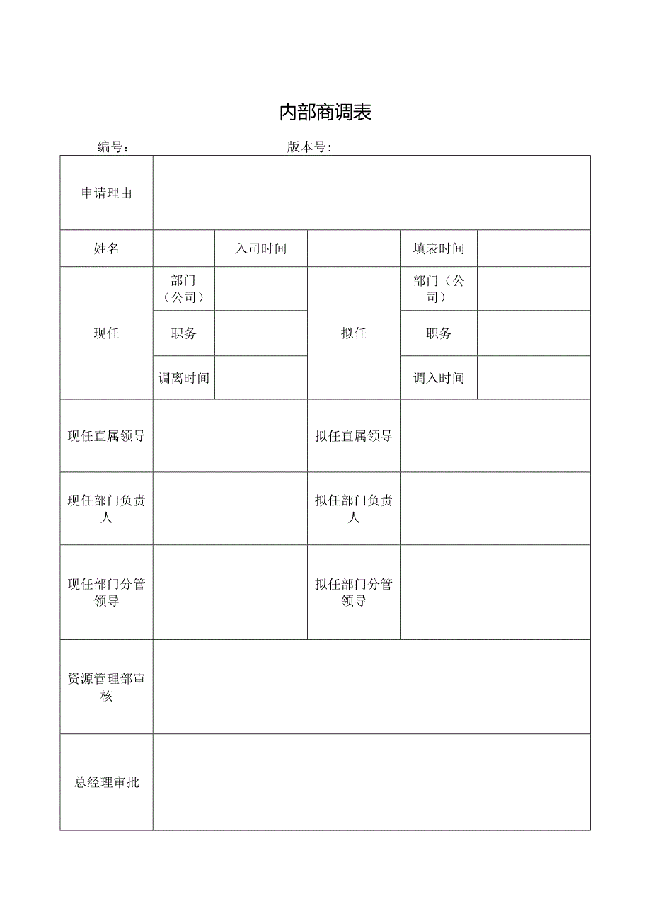 内部商调表格.docx_第1页