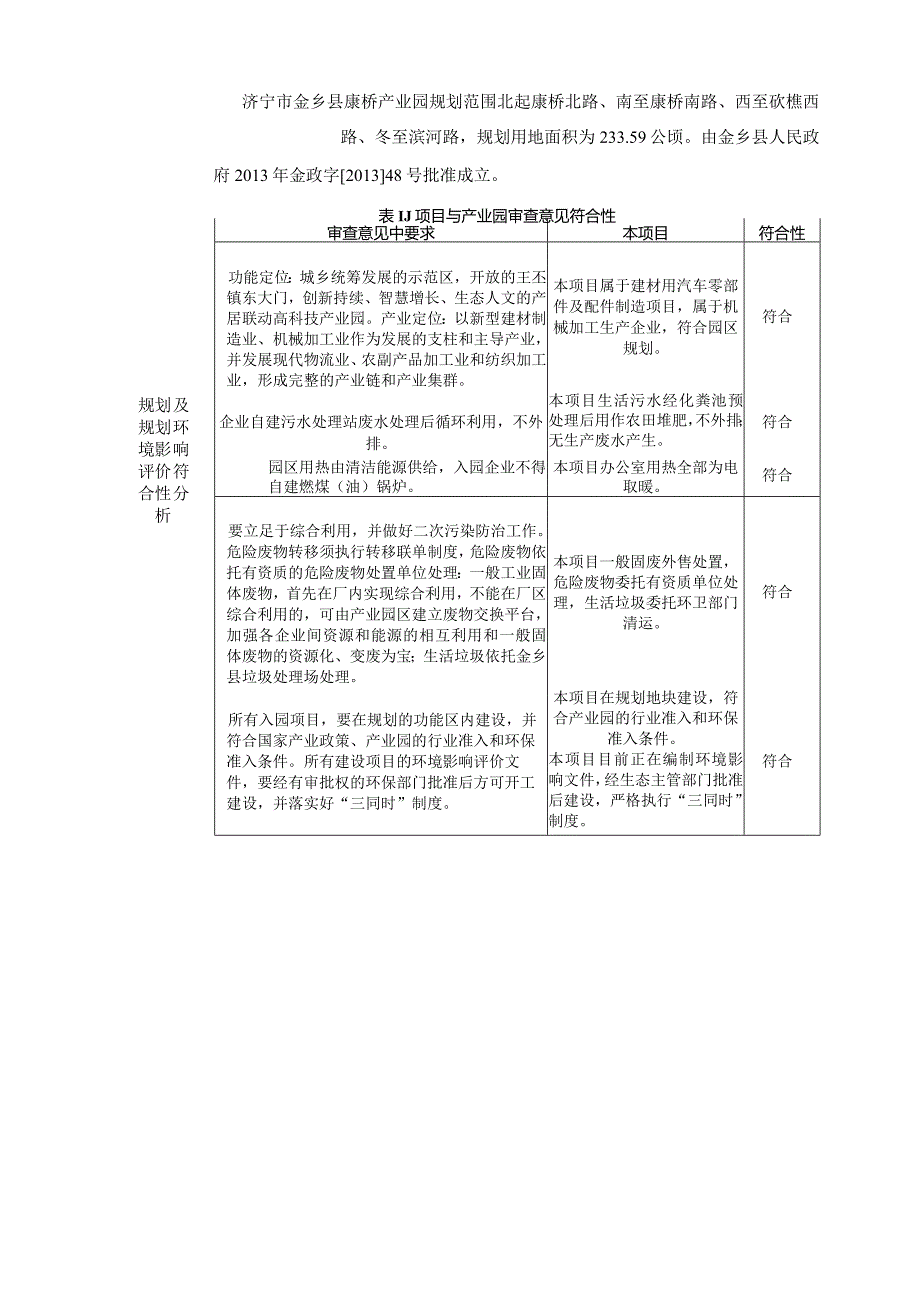 年产10万套汽车座椅生产加工项目环评报告表.docx_第3页