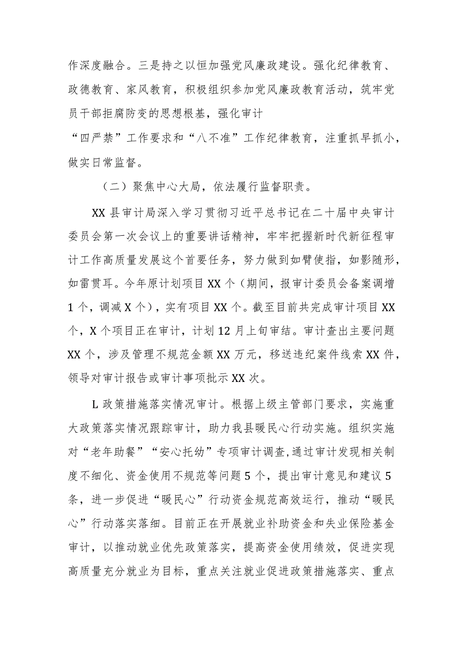 审计局2023年工作总结和2024年工作计划(三篇).docx_第3页