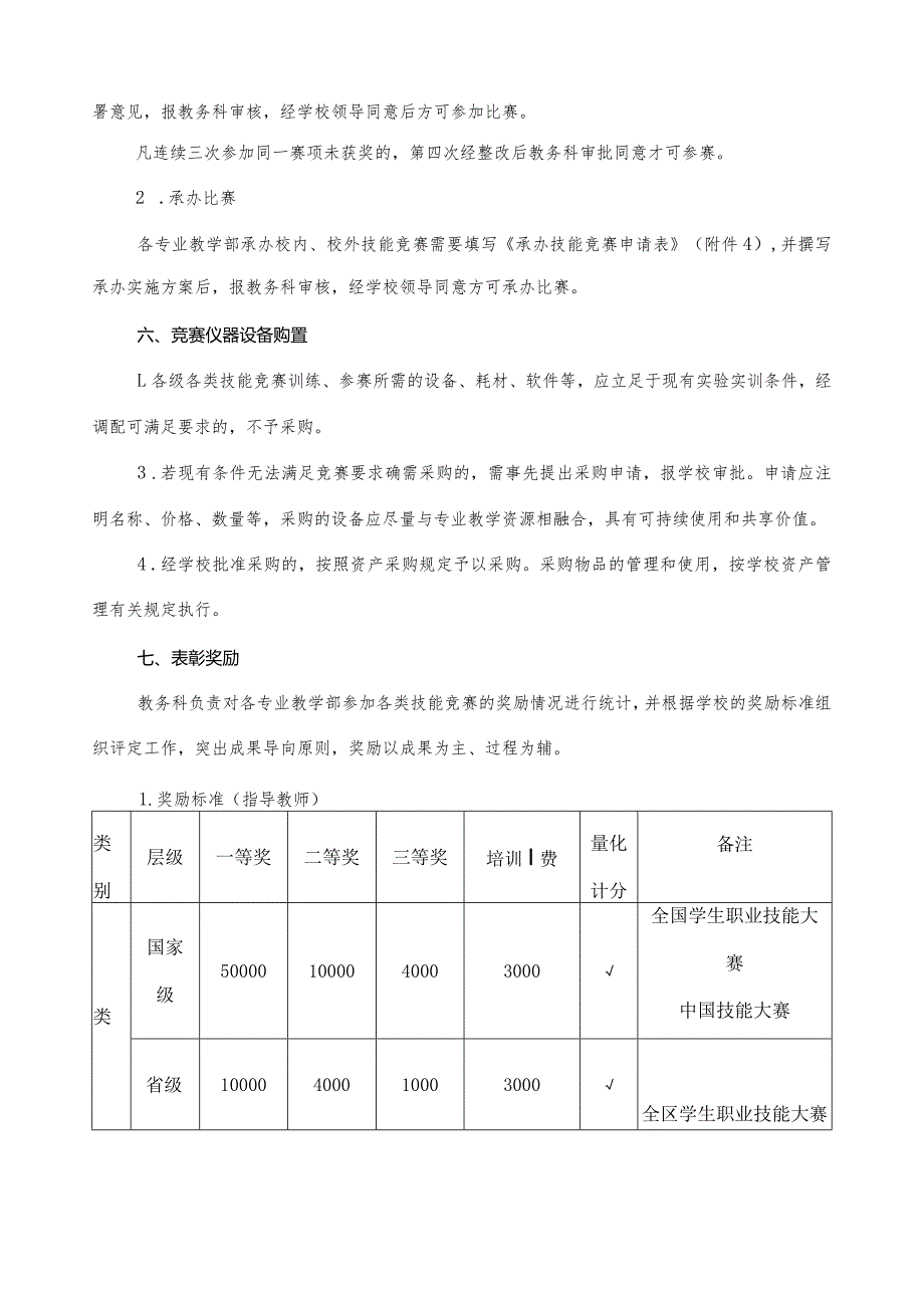 各级各类技能竞赛规范管理方案.docx_第3页