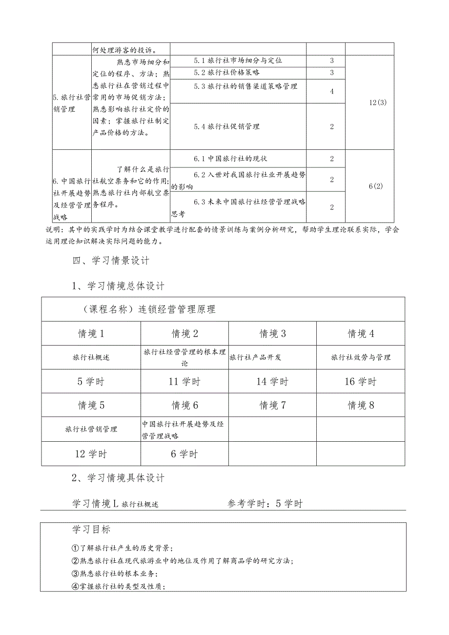 旅行社经营与管理课程标准.docx_第3页