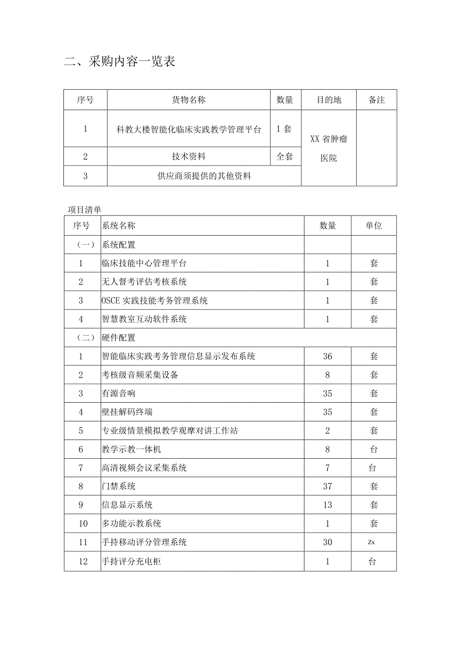 智能化临床实践教学管理平台项目采购需求.docx_第2页