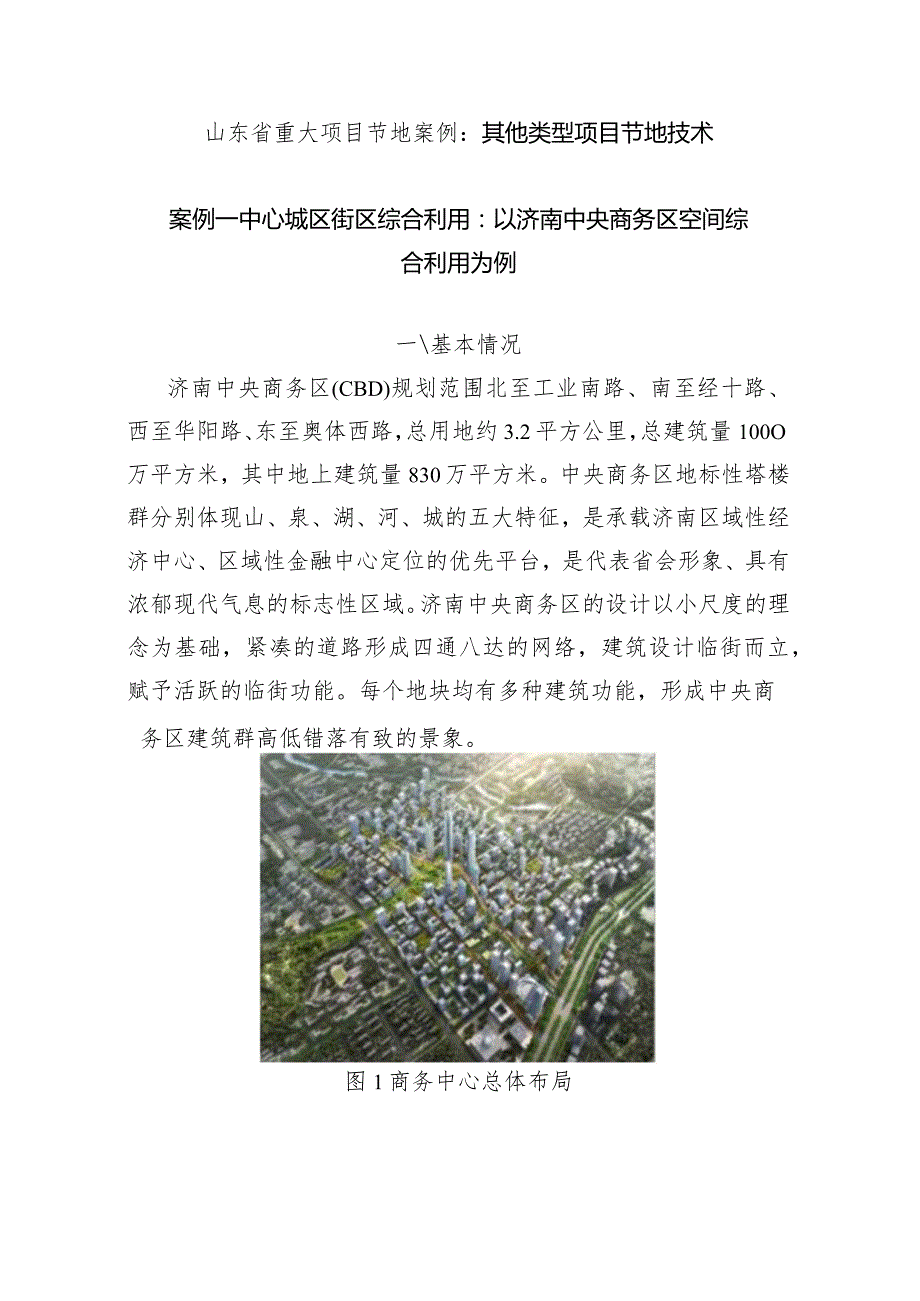 山东省重大项目节地案例：其他类型项目节地技术.docx_第1页