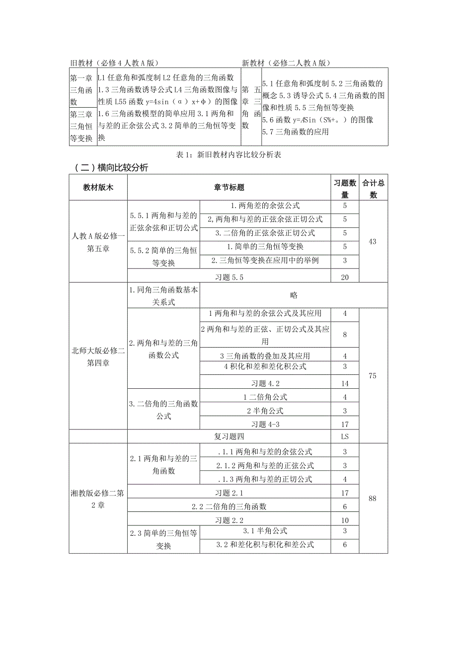 基于“多版本教材融合”的单元作业重构.docx_第1页