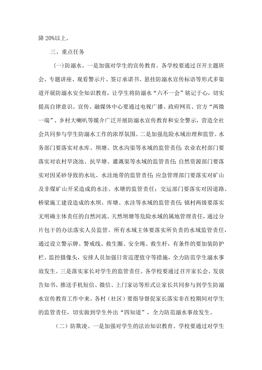 城南区未成年人保护及学校安全管理专项整治工作方案.docx_第2页