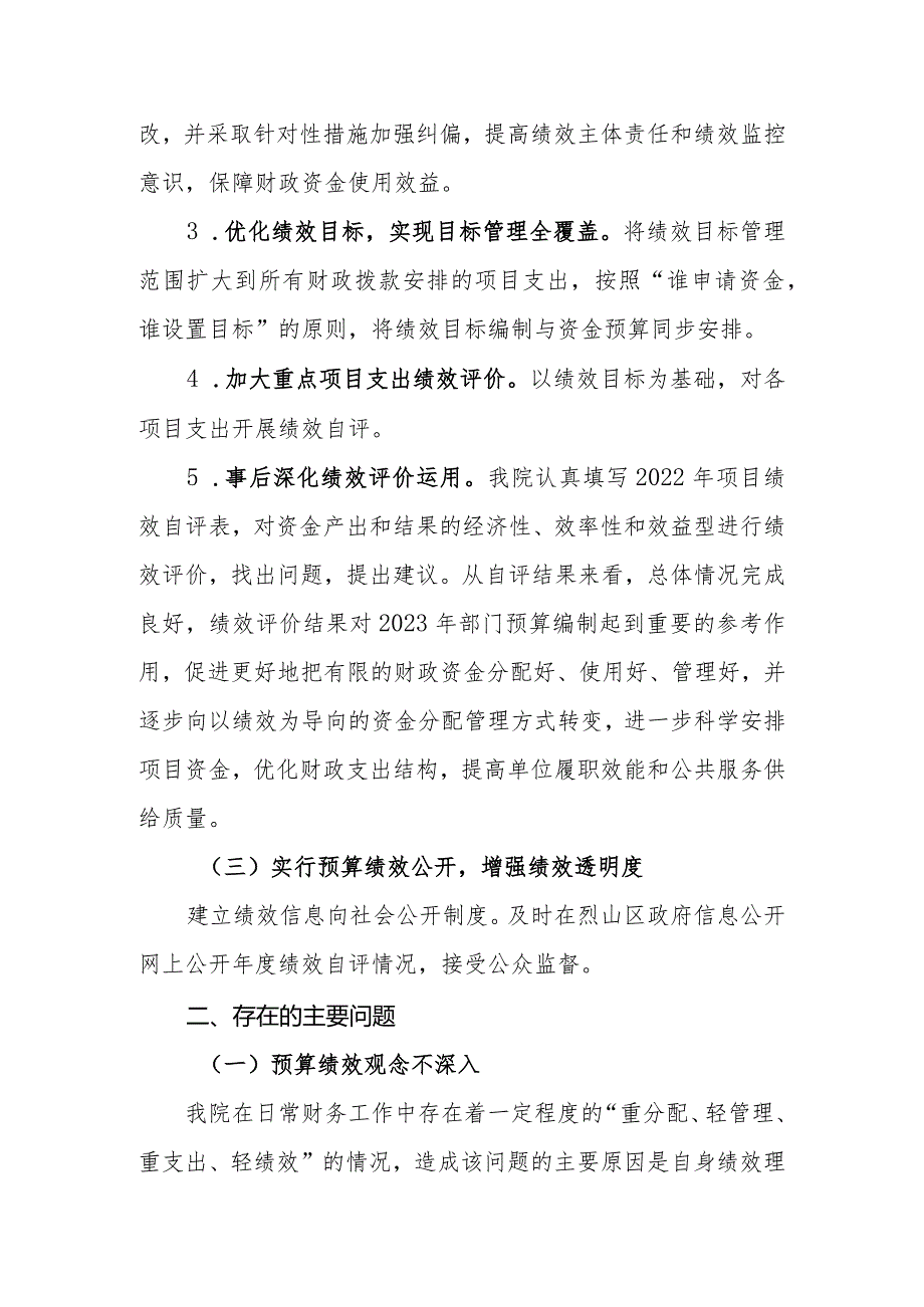 卫生院优质服务基层行：4.3.1财务管理：【B-1】年度预算绩效管理工作总结.docx_第2页