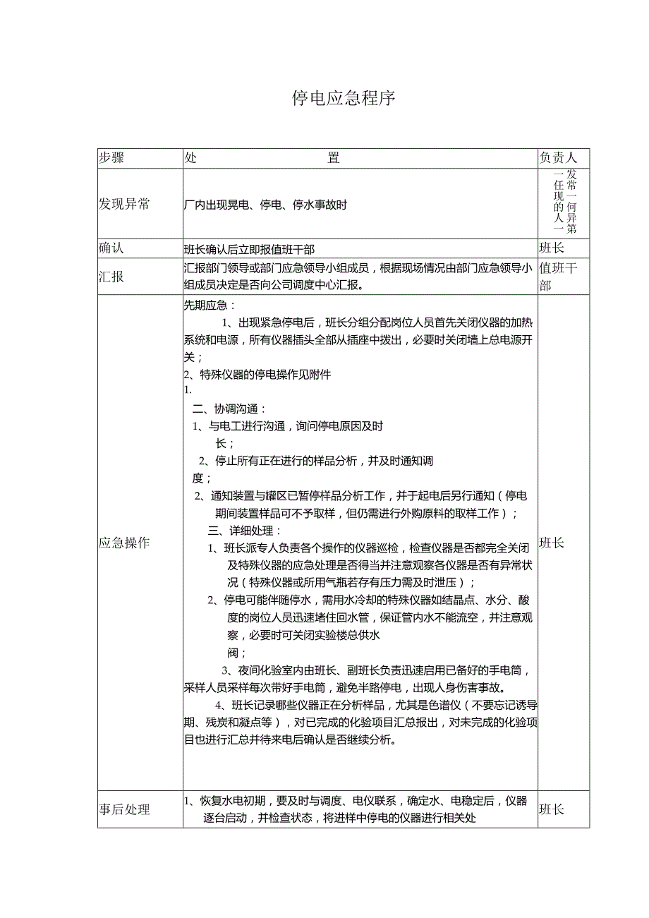 停电应急程序.docx_第1页