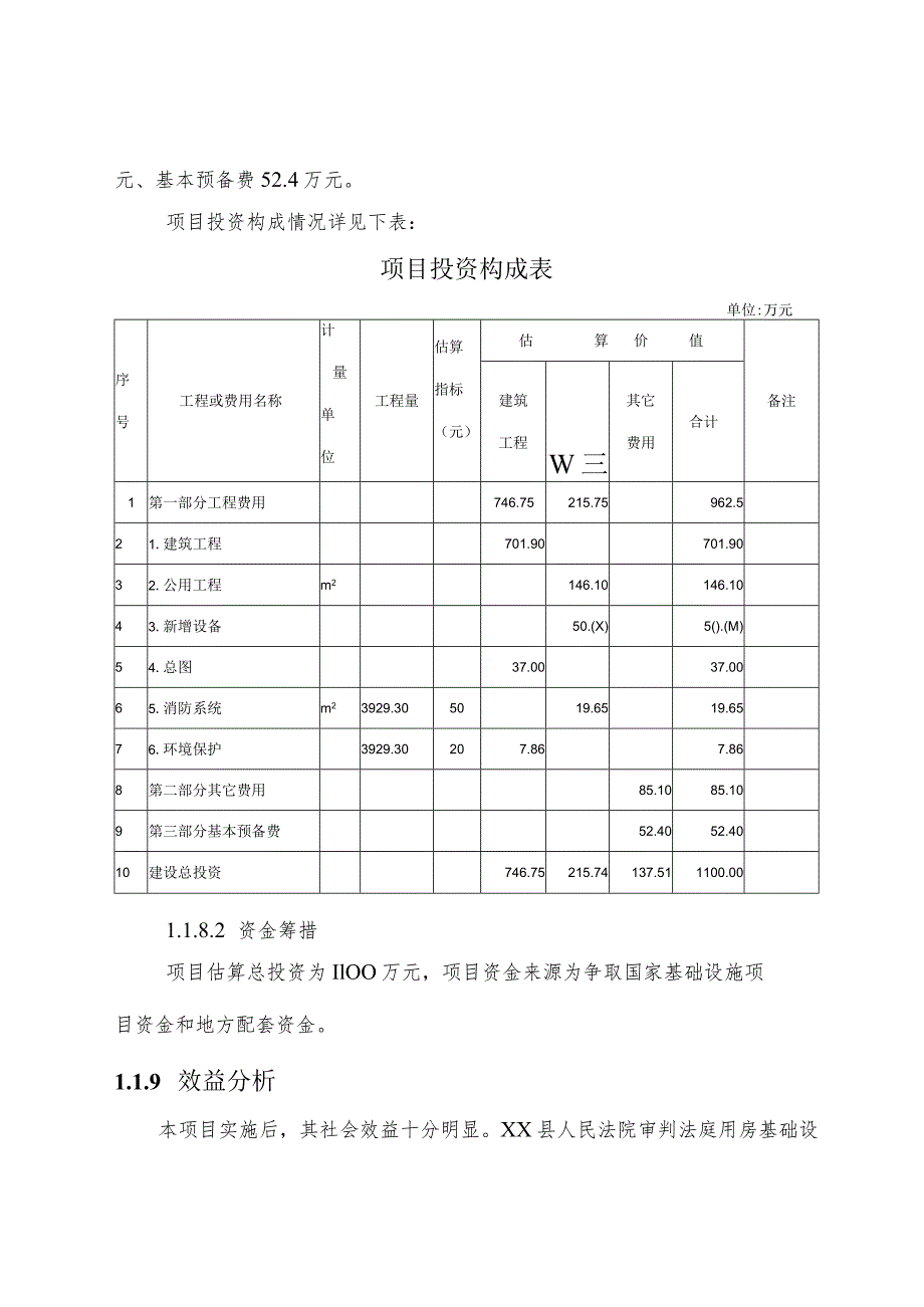 县人民法院审判法庭用房扩建项目可行性研究报告.docx_第3页