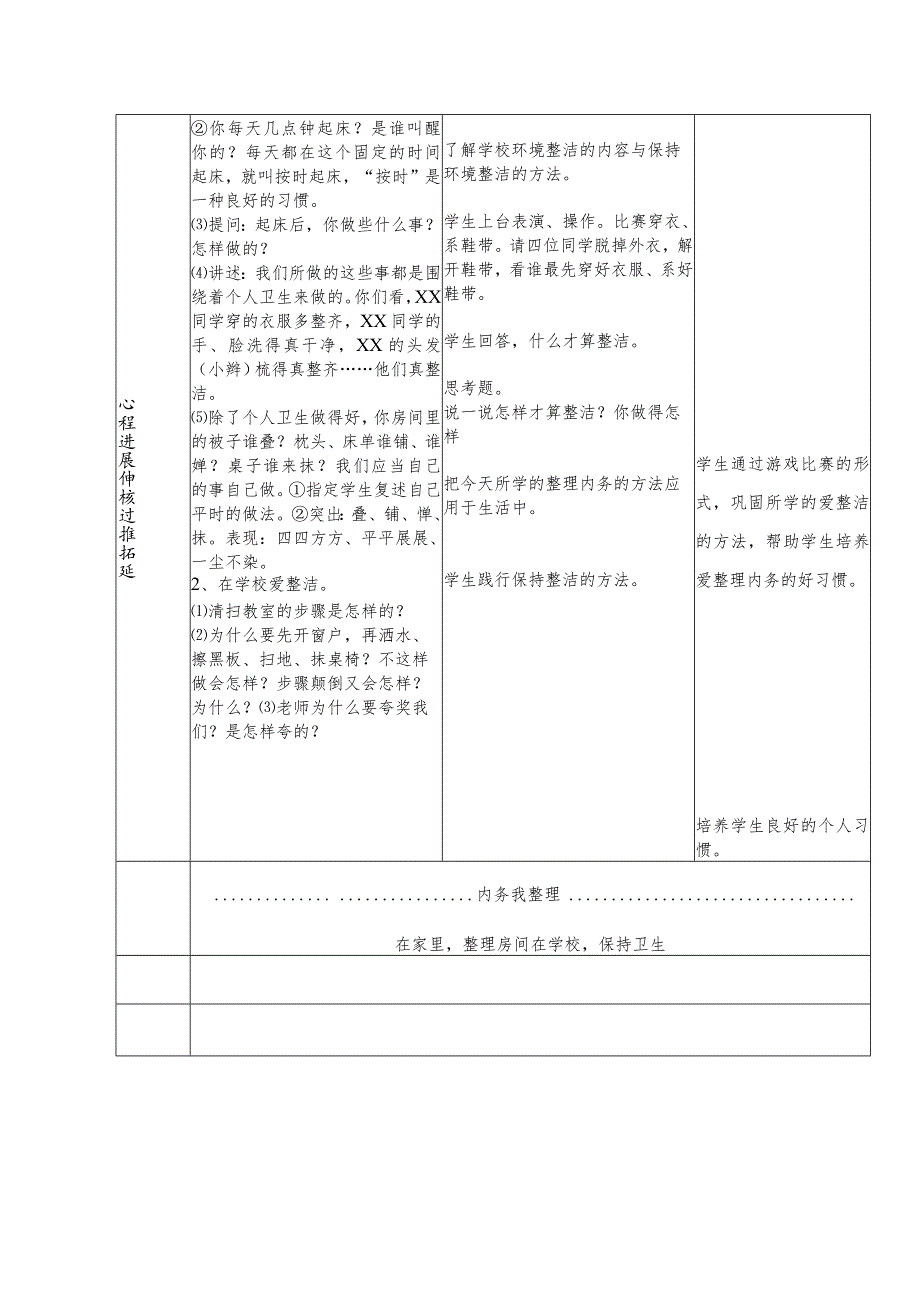 小学“精智课堂”教学案-好习惯之内务我整理.docx_第2页