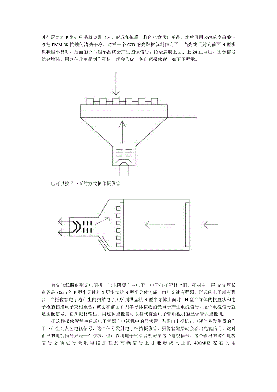 使用铝、金、铜做电极的CCD摄像机.docx_第3页