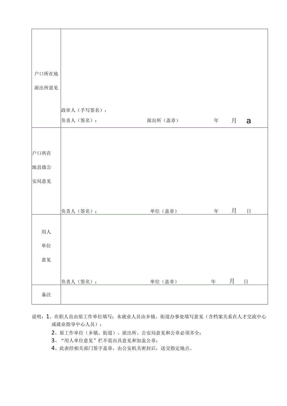 喀什地区面向社会公开考录公务员、工作人员考察政审表.docx_第2页