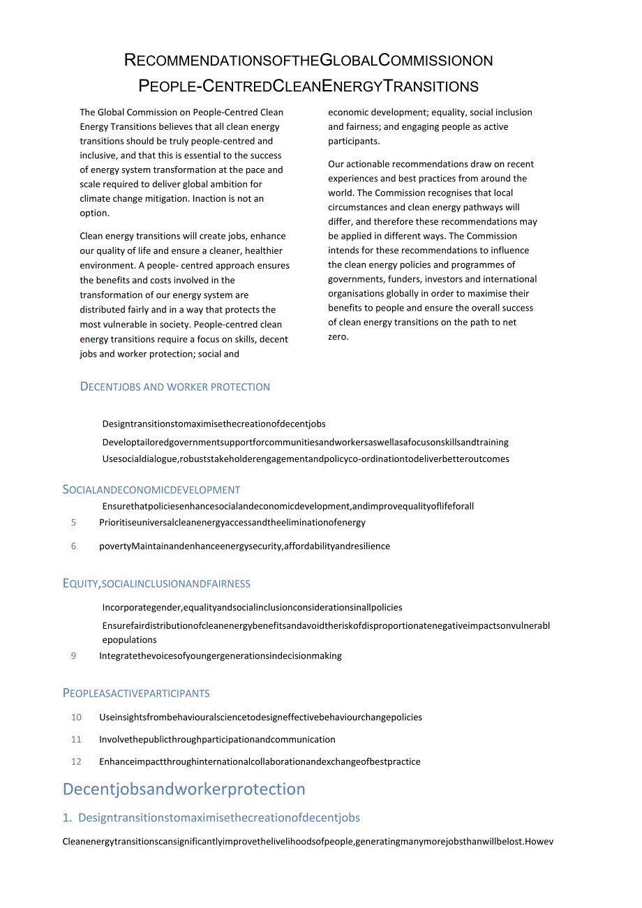 国际能源署-以人为本的清洁能源转型全球委员会的建议（英）-2021.10-18正式版.docx_第3页