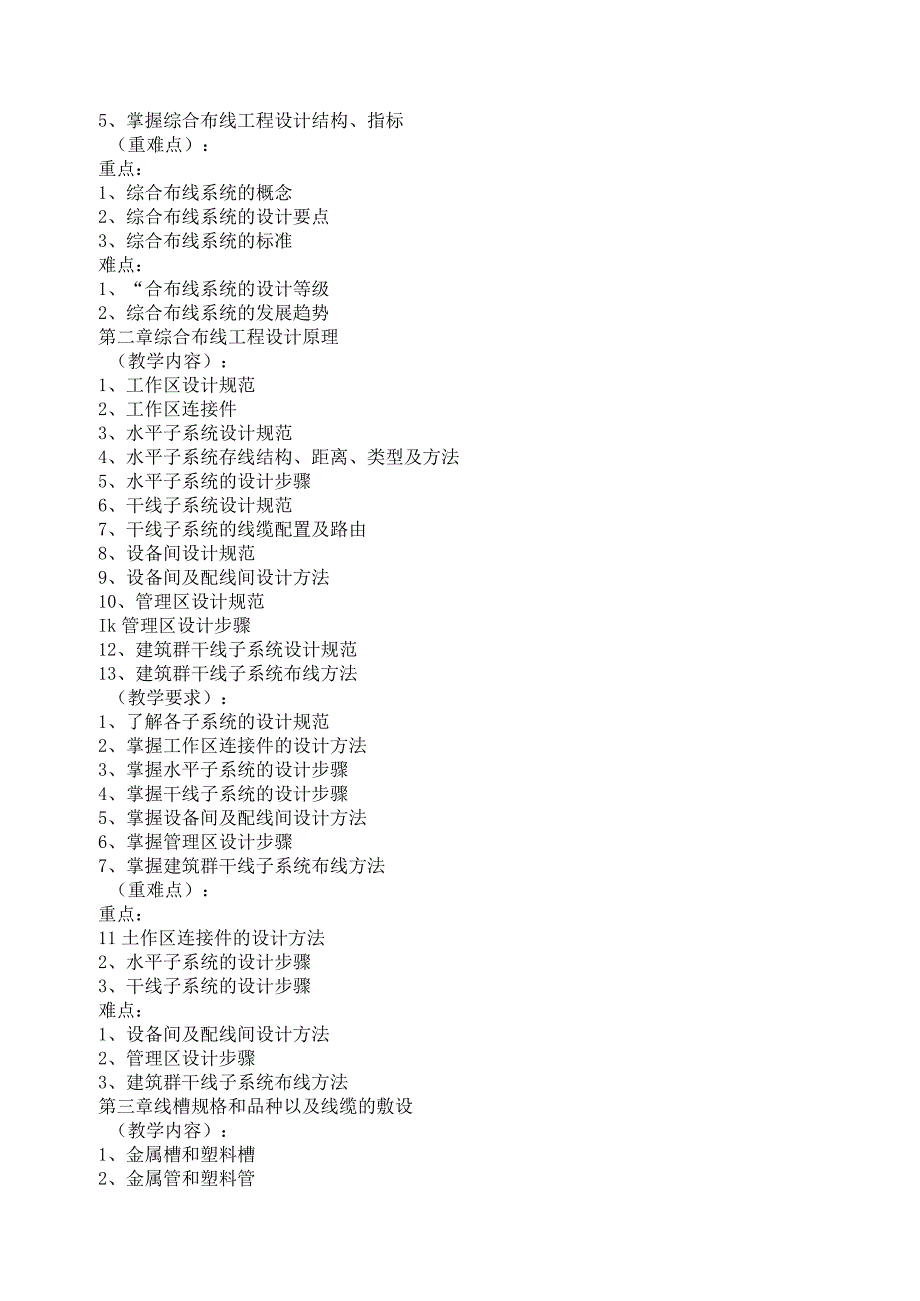 《综合布线》课程标准.docx_第3页