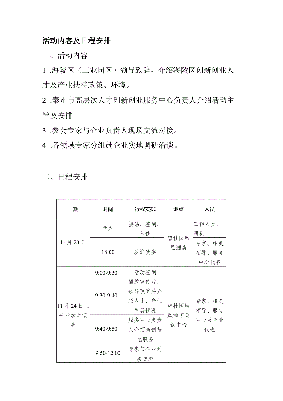 20181124 高层次人才泰州行活动安排 v1 （by ZJ）.docx_第2页