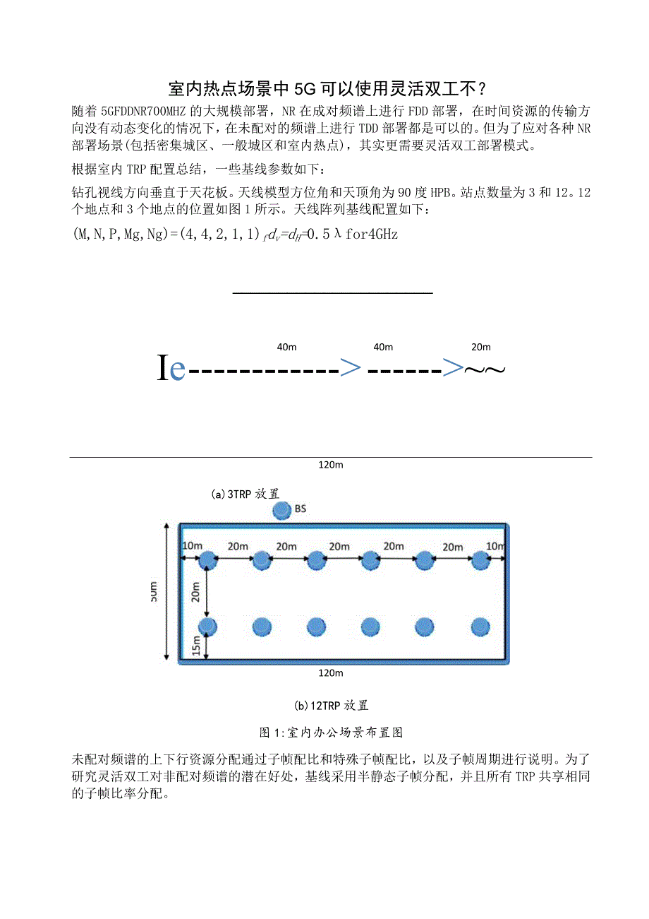 801-室内热点场景中5G可以使用灵活双工不？.docx_第1页