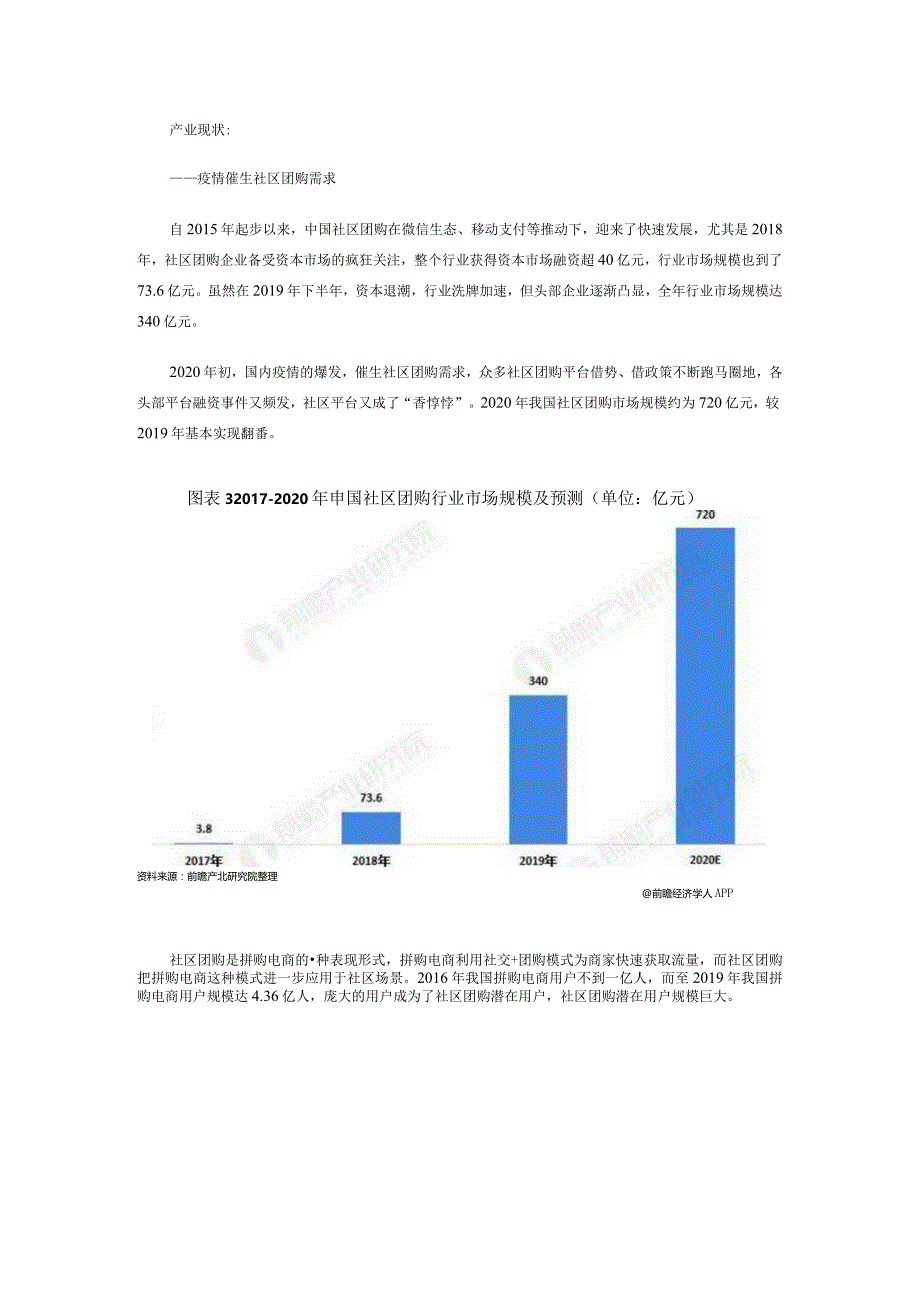 中国社区团购产业全景图谱(市场现状、竞争格局、发展趋势).docx_第3页