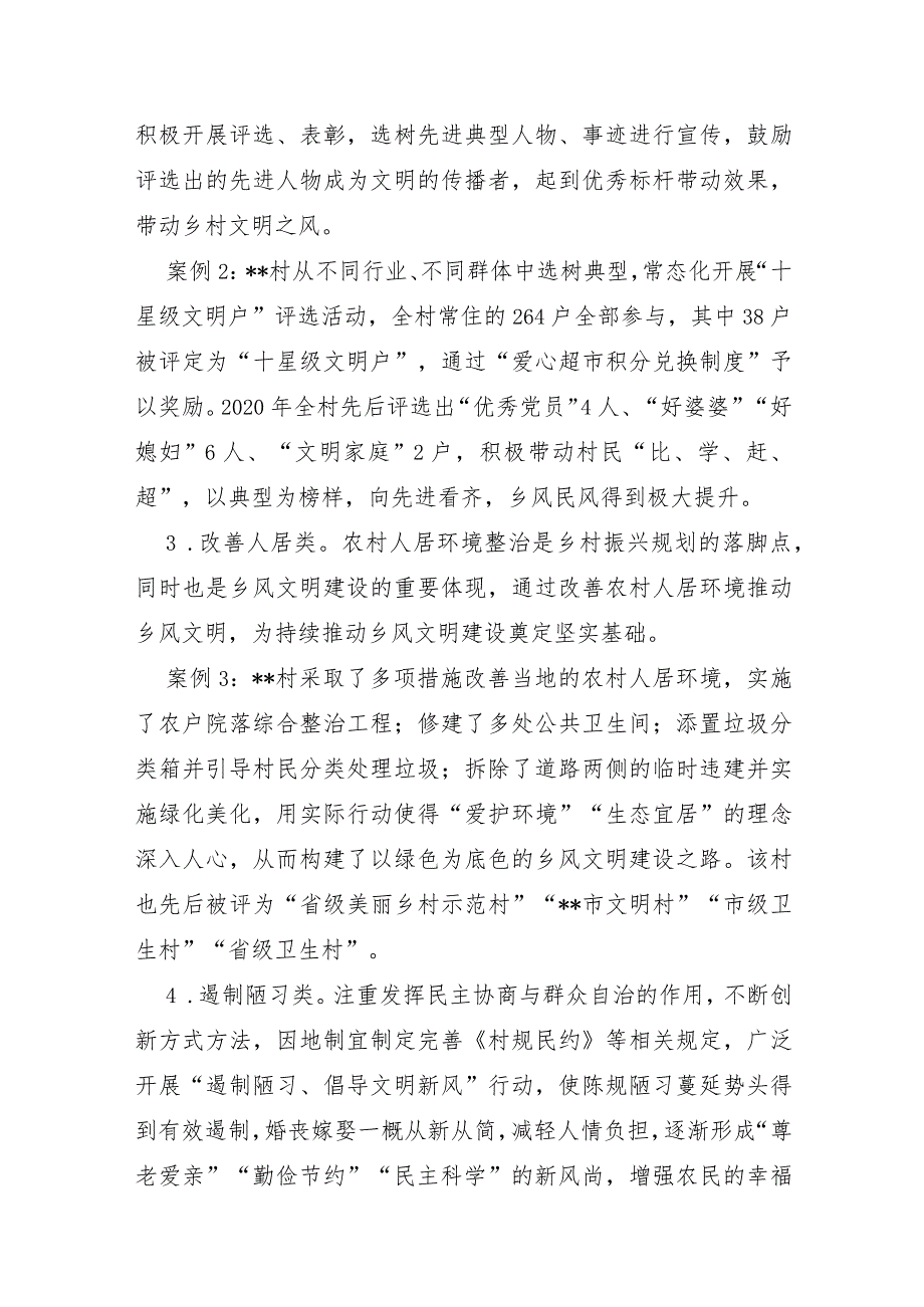 XX市2021年关于提升乡风文明助力乡村振兴的调研报告及对策建议.docx_第3页