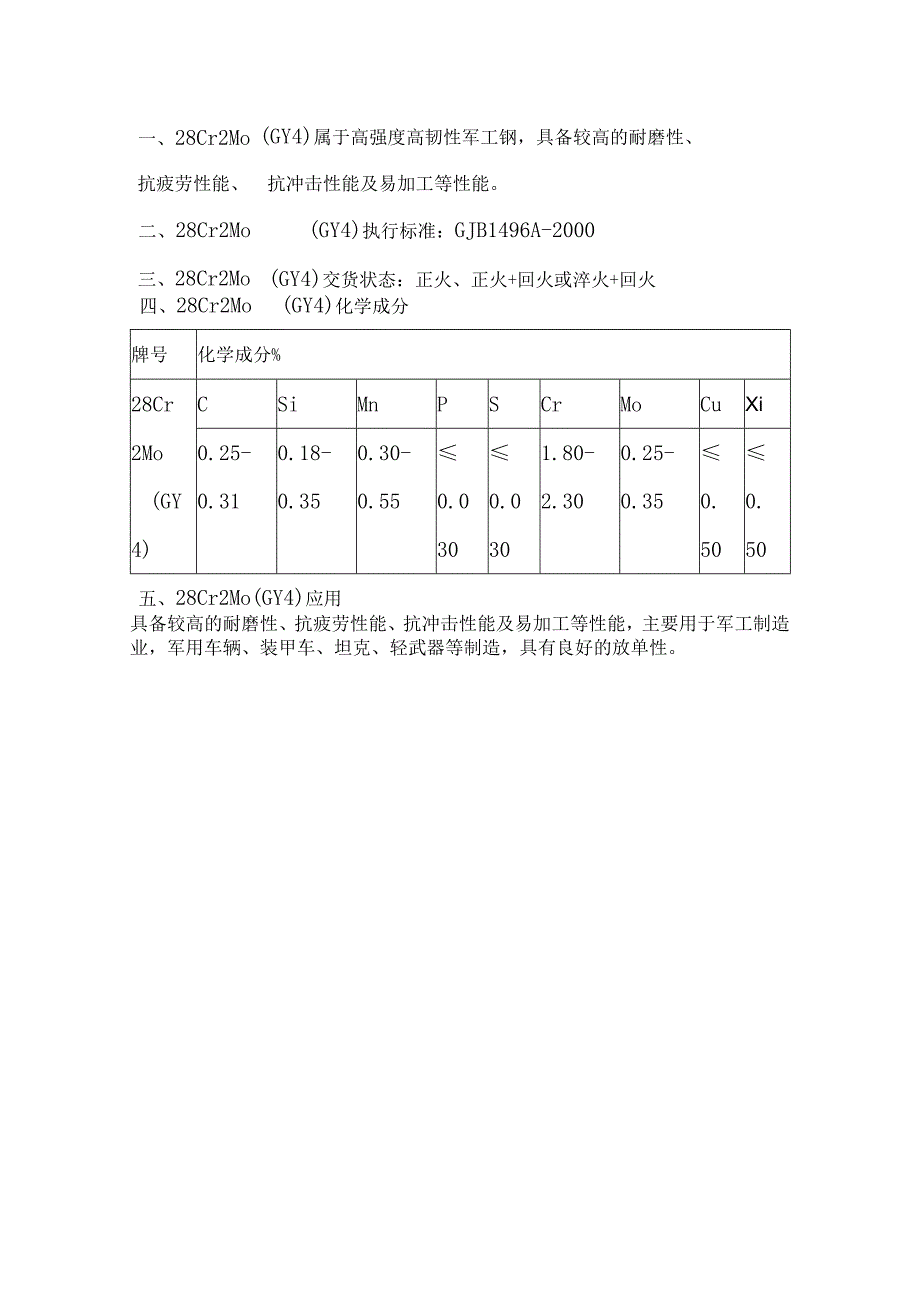 28Cr2Mo钢板抗疲劳性、抗耐磨性.docx_第1页