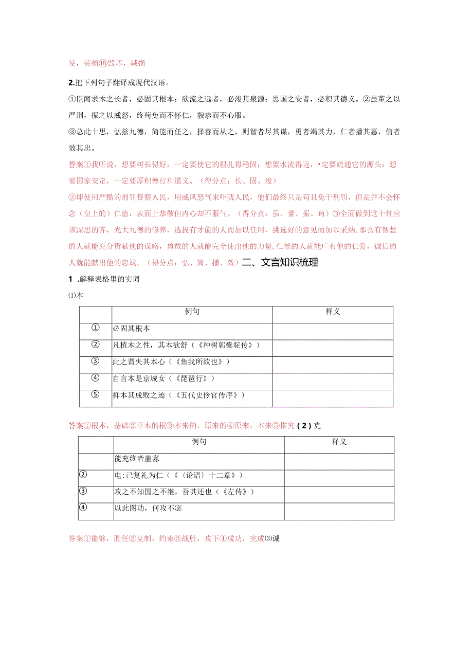 《谏太宗十思疏》复习巩固训练.docx_第2页