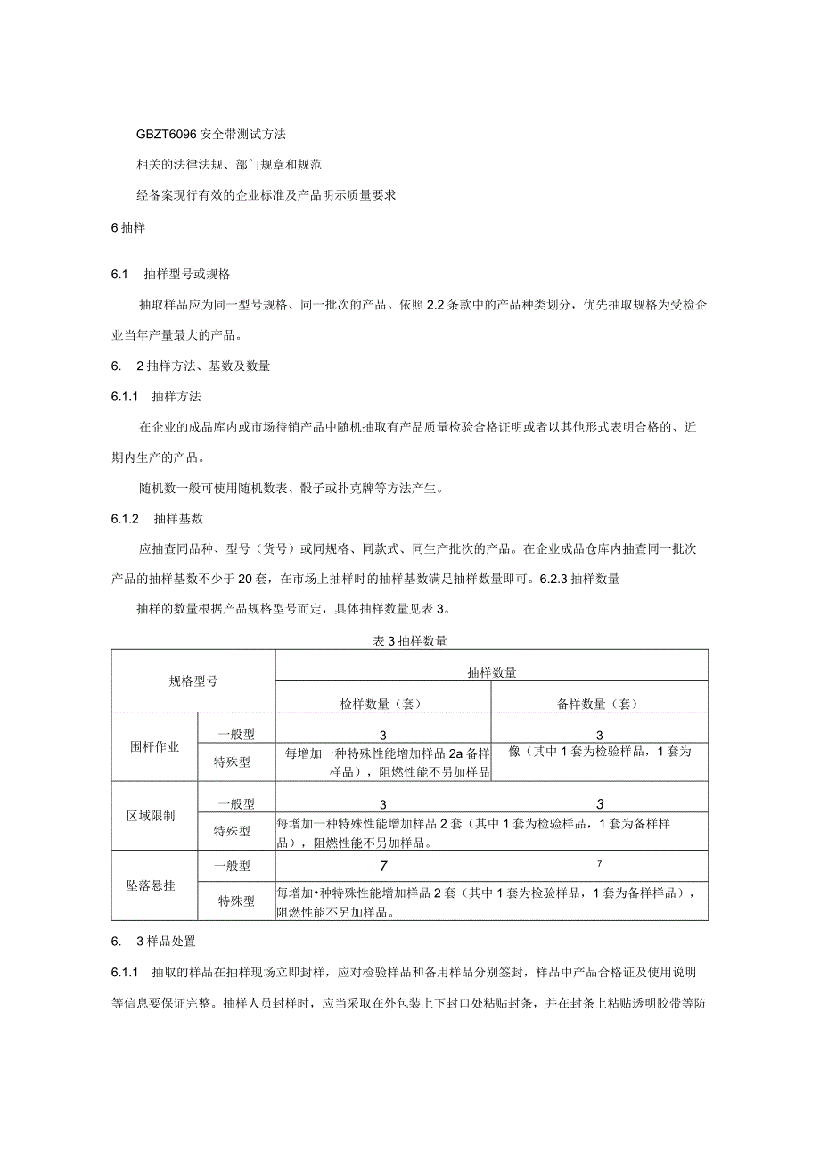 602.3 安全带产品质量监督抽查实施规范.docx_第3页