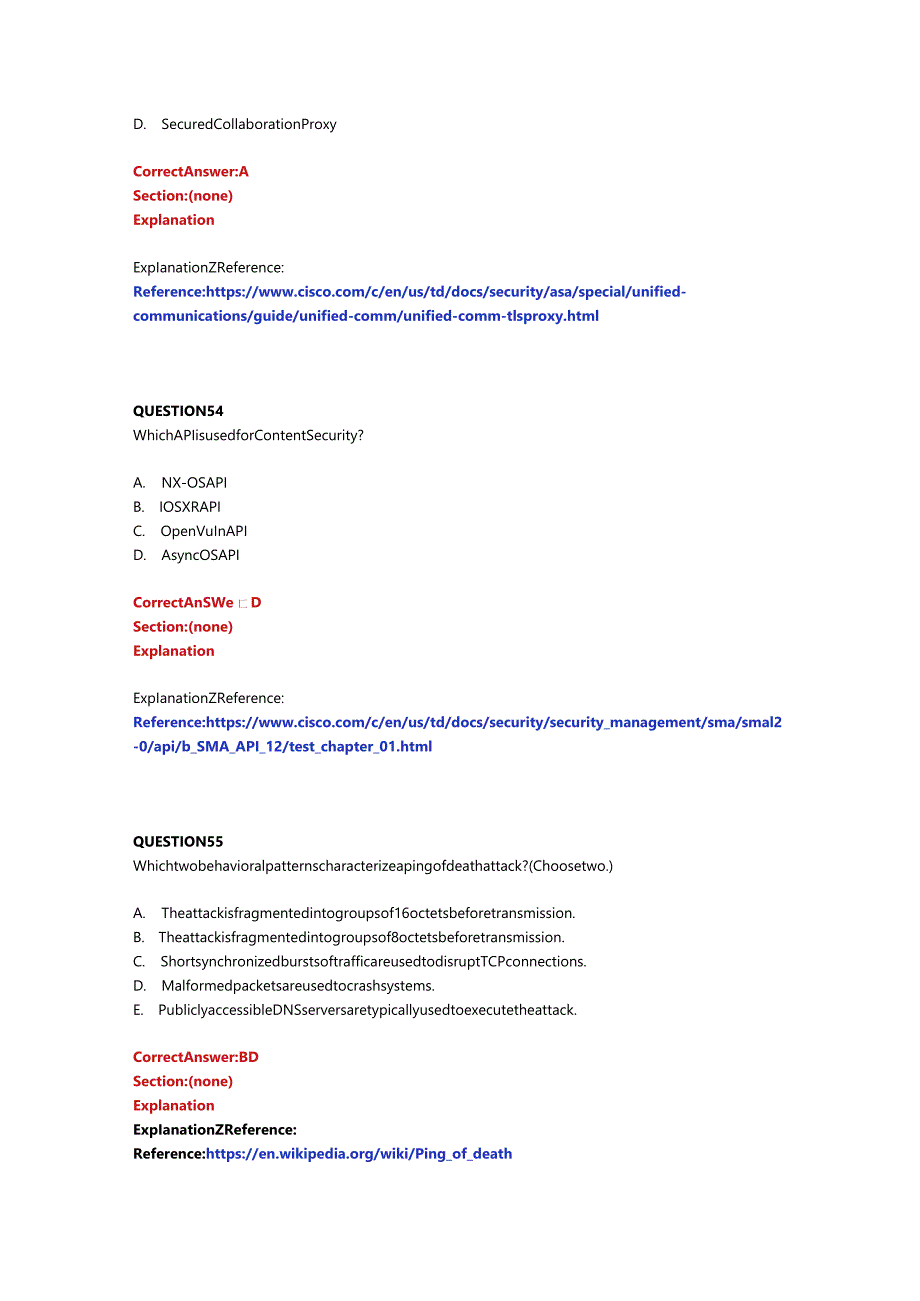 CCNP&CCIE Security SCOR思科认证网络工程师题库2.docx_第2页