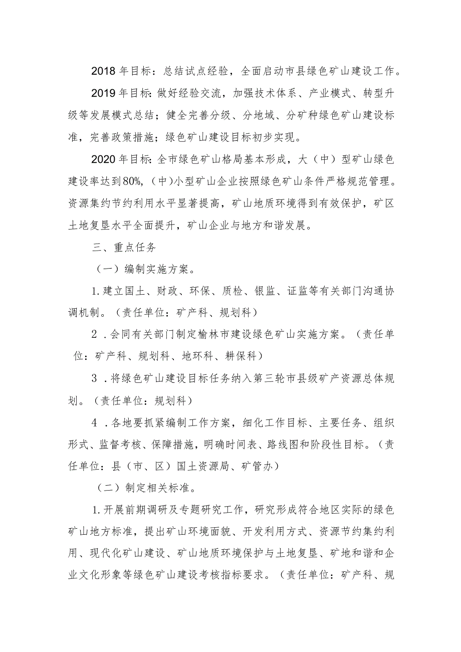 5、榆林市国土资源局绿色矿山建设工作方案.docx_第2页