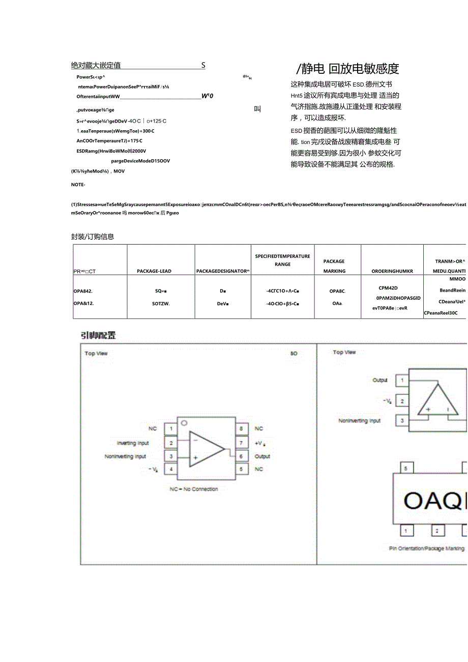 OPA842中文资料芯片设计手册.docx_第2页