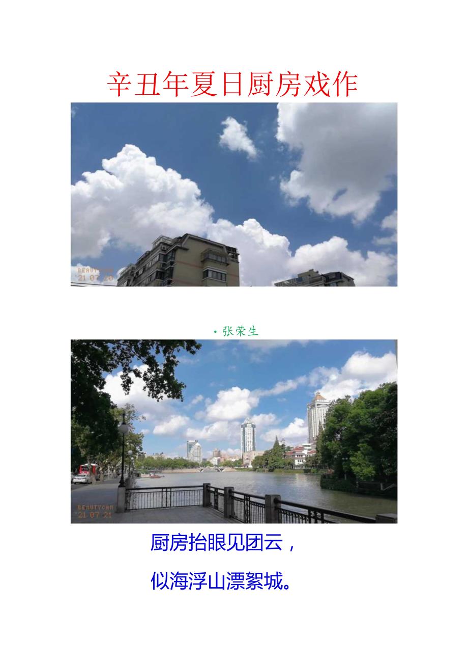 辛丑年夏日厨房戏作.docx_第1页