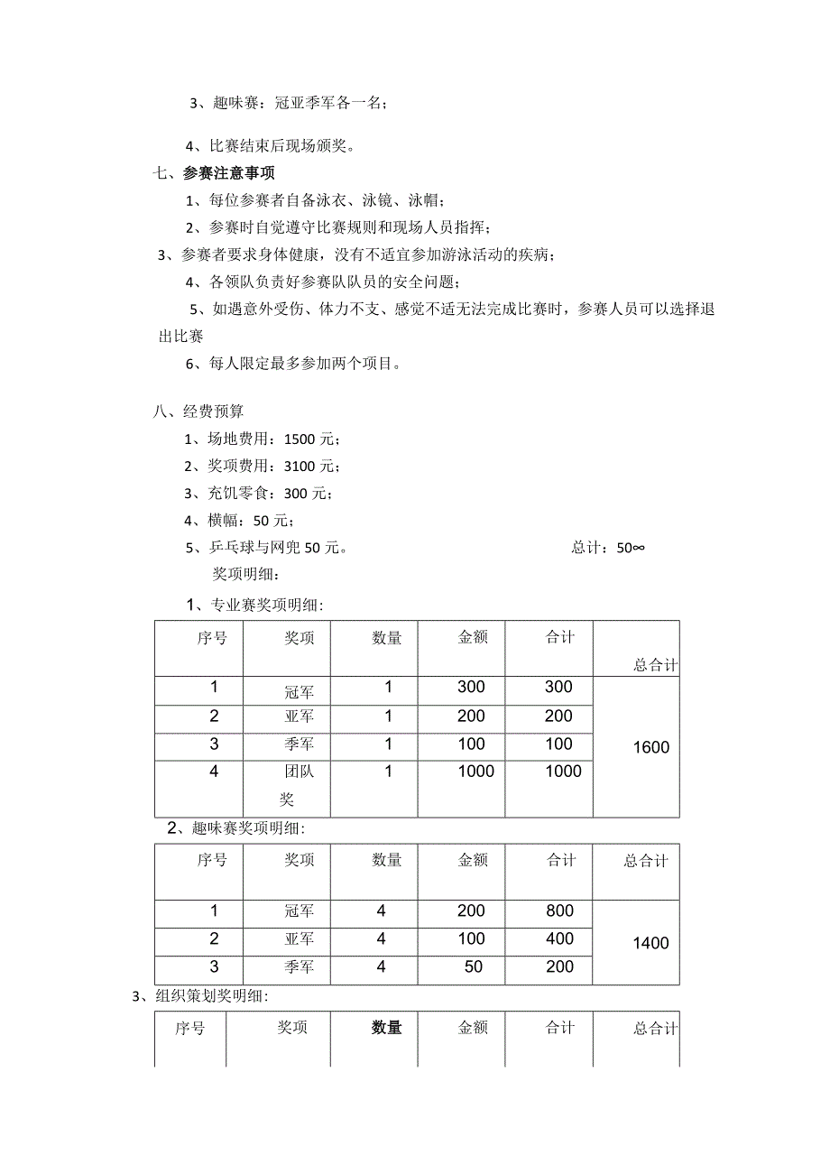 游泳比赛组织策划方案.docx_第2页