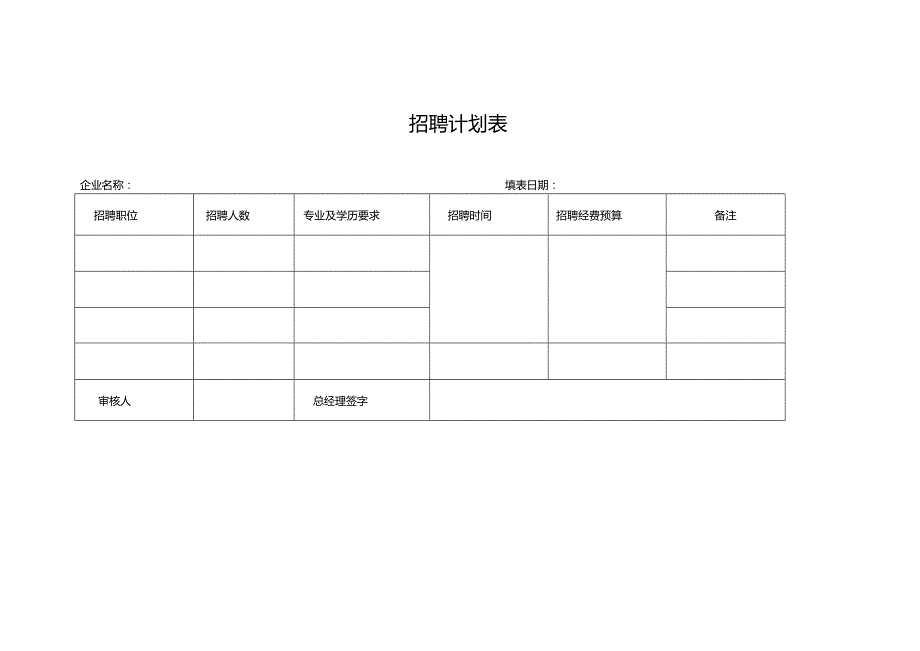 招聘计划表.docx_第1页