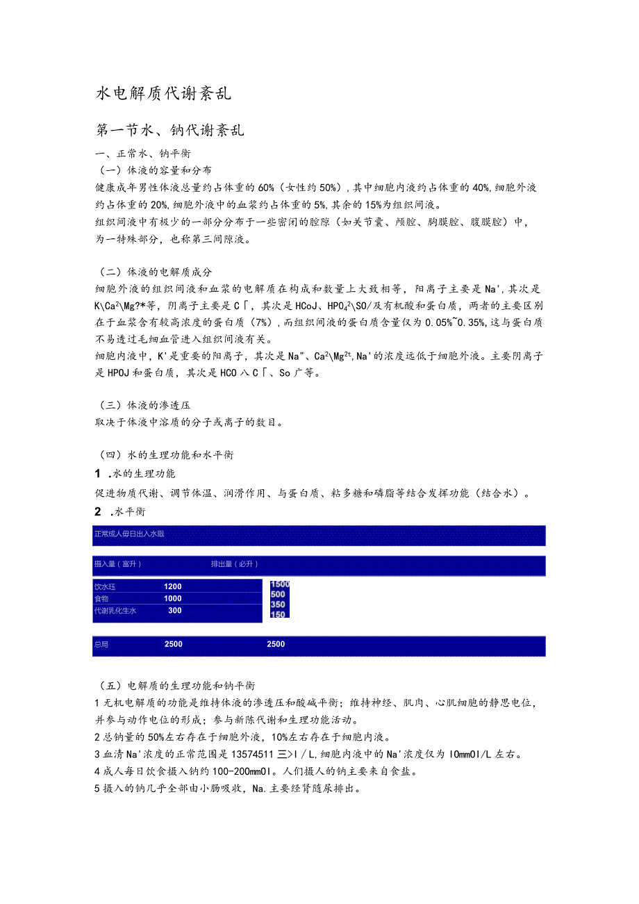 病理生理学整理3.水电解质代谢紊乱.docx_第1页