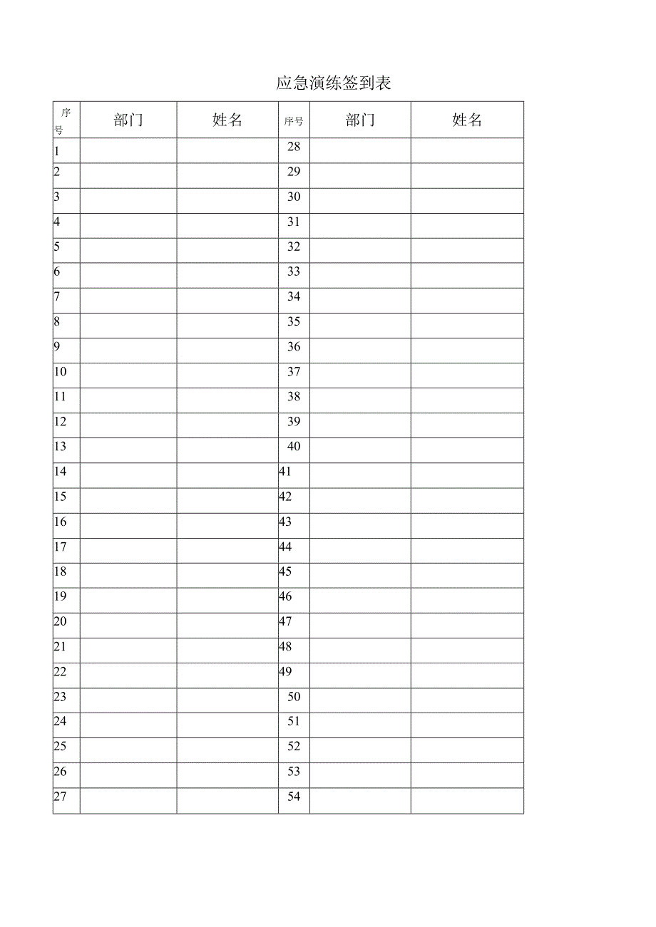 火灾事故现场处置方案演练记录（上半年一次下半年一次）.docx_第3页