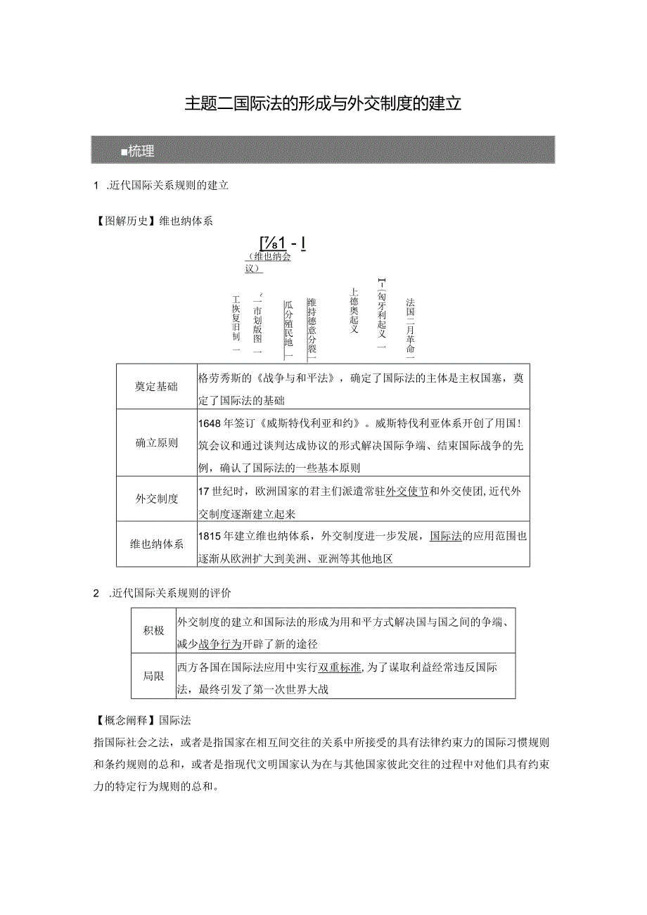 第16单元 近代史部分微专题整合 第49讲 近代西方民族国家与国际法的发展（含答案）.docx_第3页